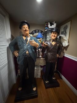 Laurel and Hardy life-size