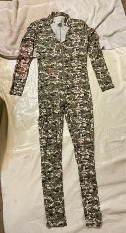 Camouflage Jumpsuit Medium
