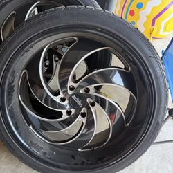 24 inch Strada wheels