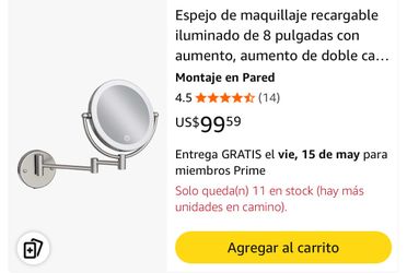 NEW Rechargeable LED Makeup Mirror