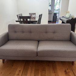 Comfy Gray Sofa - Couch
