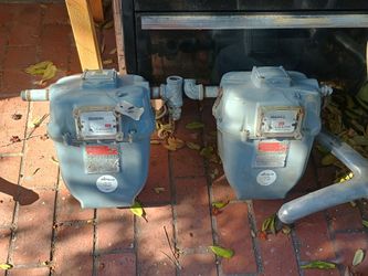 2 Sensus S-275 Propane Meters