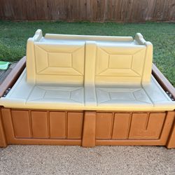 Simplay3 Sand and Water Kids Bench, 2-in-1