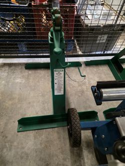 Greenlee reel stand $450 for both