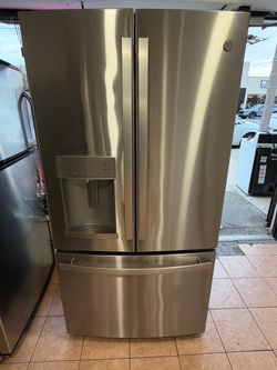 GE 36” French door refrigerator