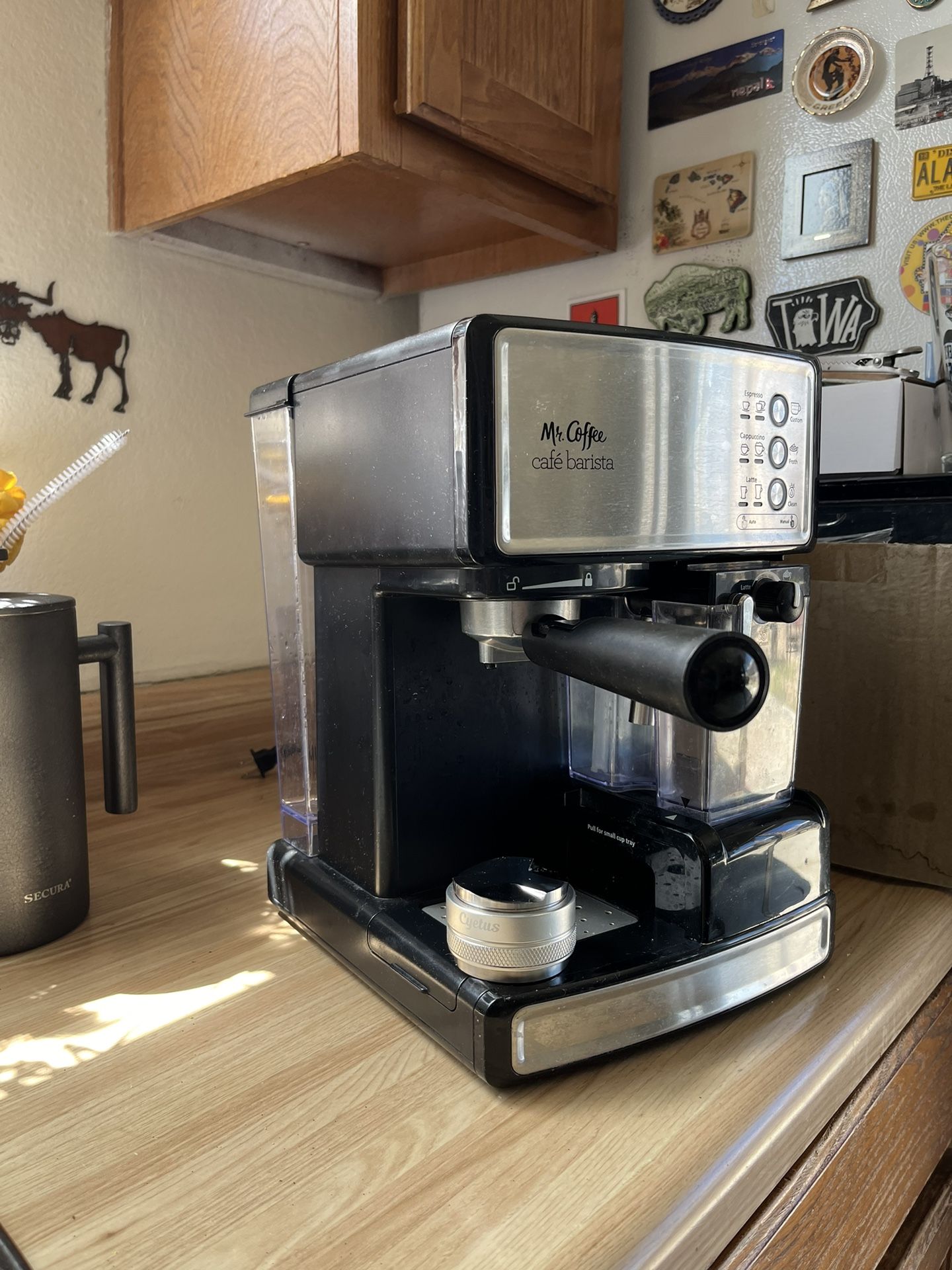 Mr Coffee Espresso and Cappuccino machine with Tamper