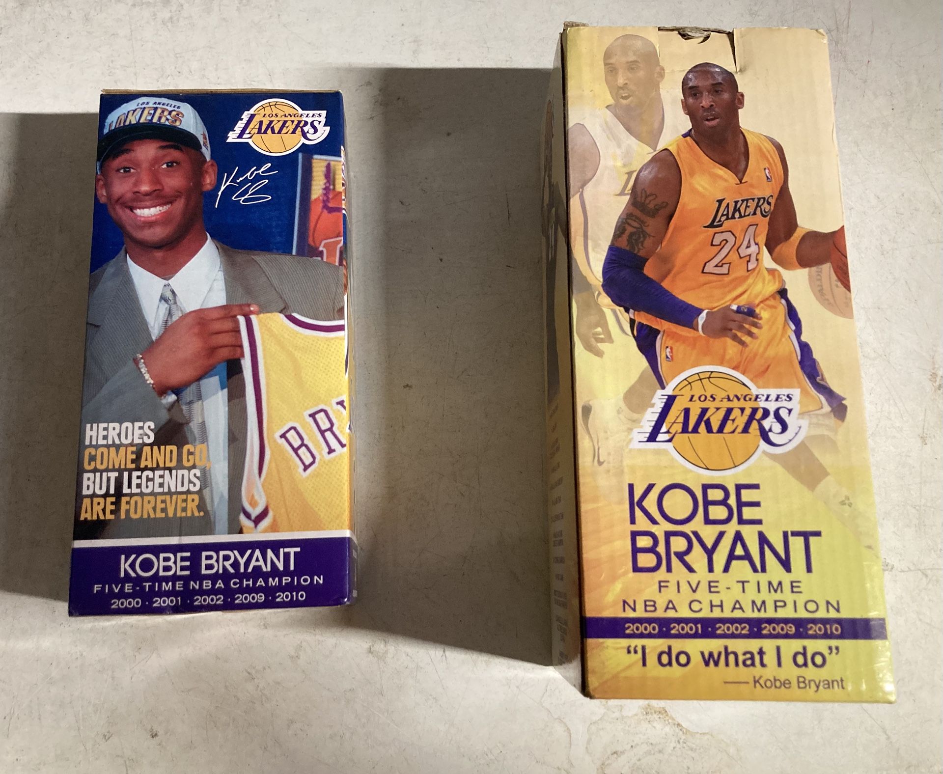 Kobe Bryant Bobble Heads And Collectable Display Stands