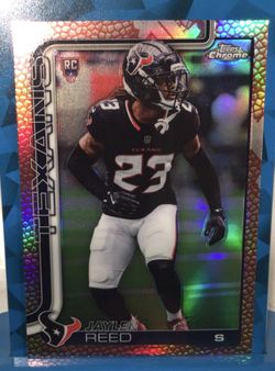2025 NFL chrome Jaylen Reed #374 Football Rainbow Refractor (RC) Xavier Worthy 2025
