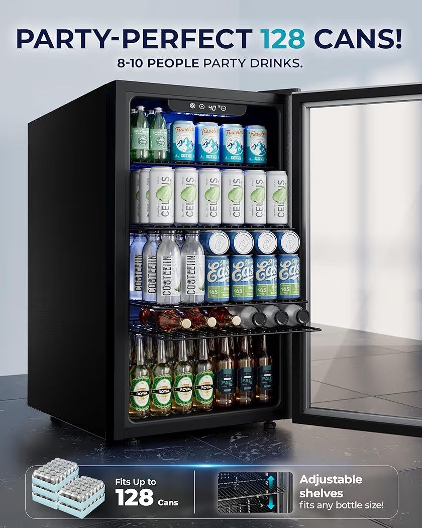BRAND NEW 3.1 Cuft Mini Refrigerator