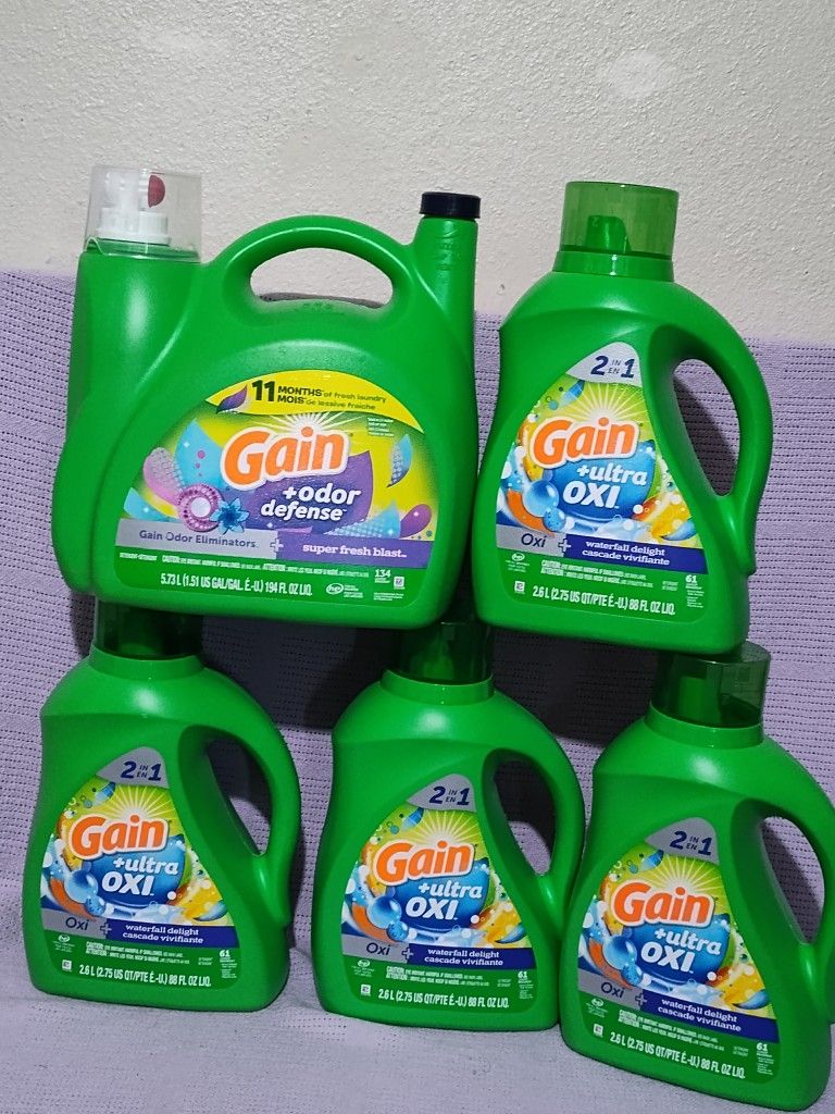 Detergente Gain Líquido