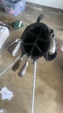 GOLF CLUBS & BAG