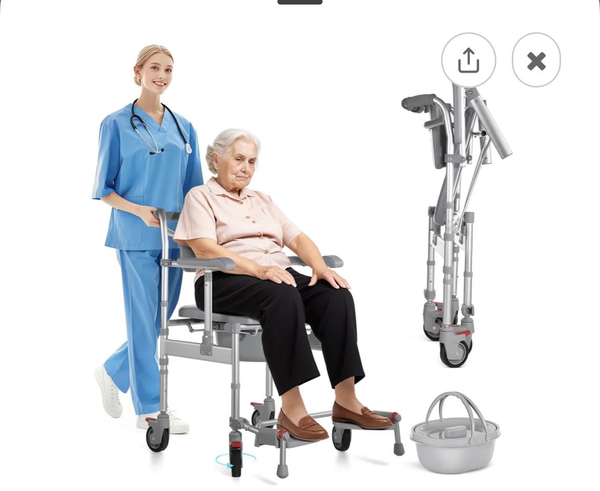 Shower Wheelchair Commode Brand New In Box