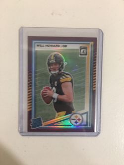 Will Howard Purple Optic Preview Numbered To /50