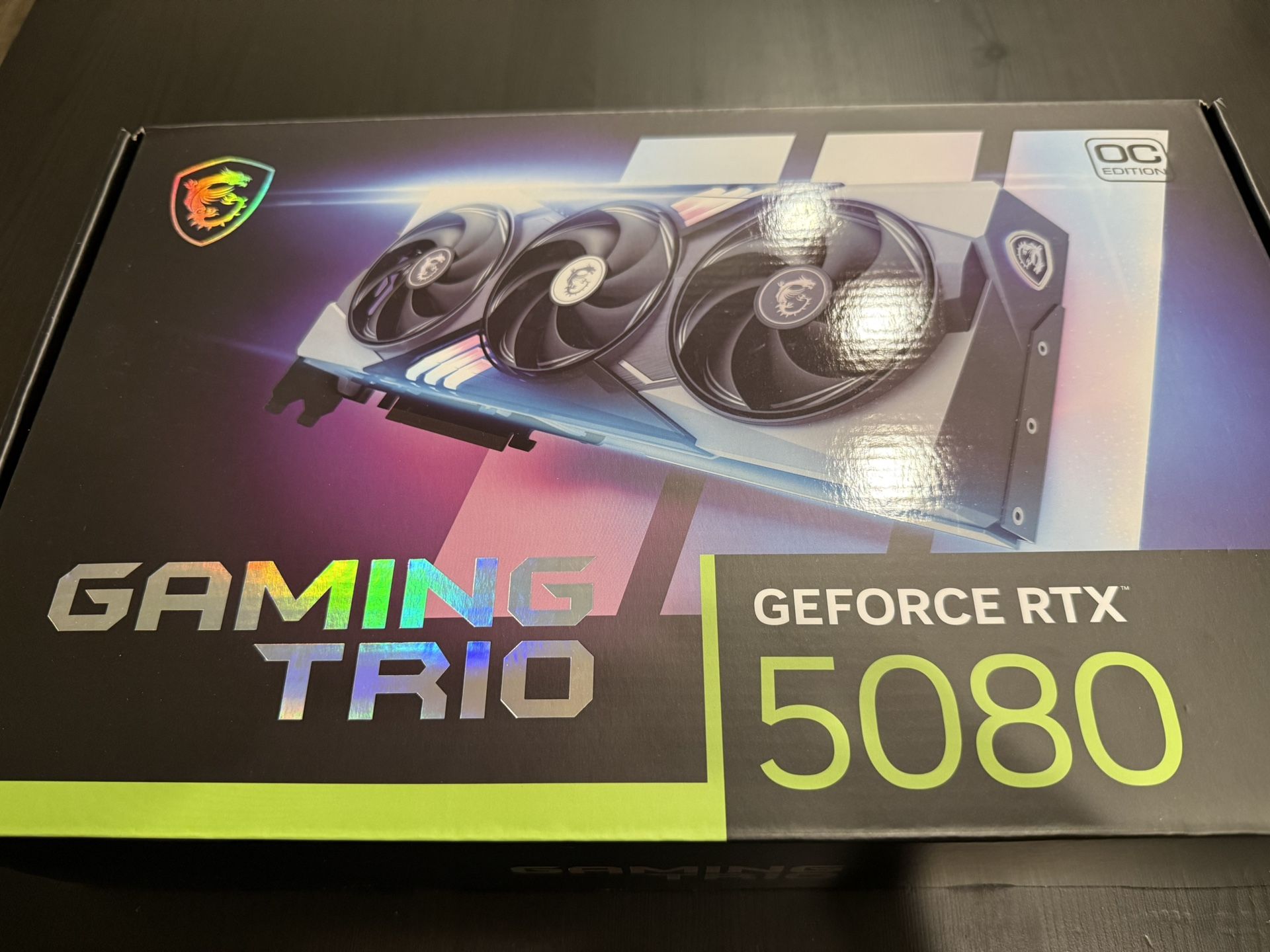 RTX 5080 - MSI Gaming Trio