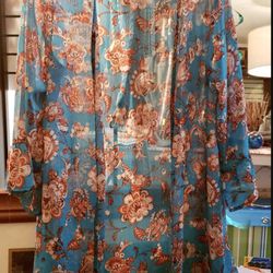 Ladies Xhilaration cardigan size medium With 3/4 Sleeves