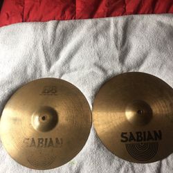 Sabian B8 14” Hi Hat Cymbals