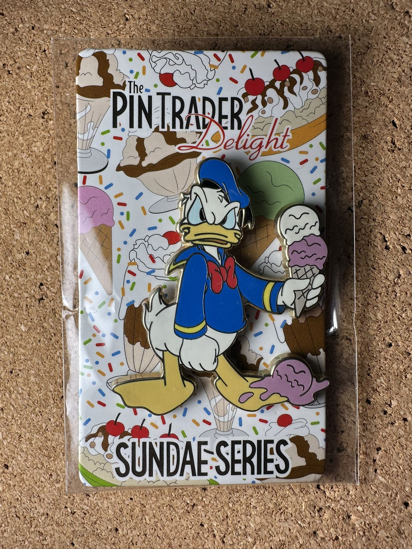 DONALD DUCK PIN TRADERS DELIGHT 2017 DISNEY DSSH DSF PTD LE 300