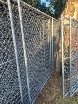 Chain link panels for construction $68 each
