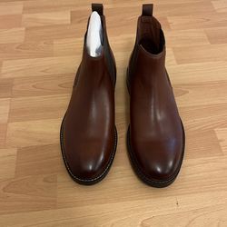 Clarks Paulson Mahogany leather Size 10 US
