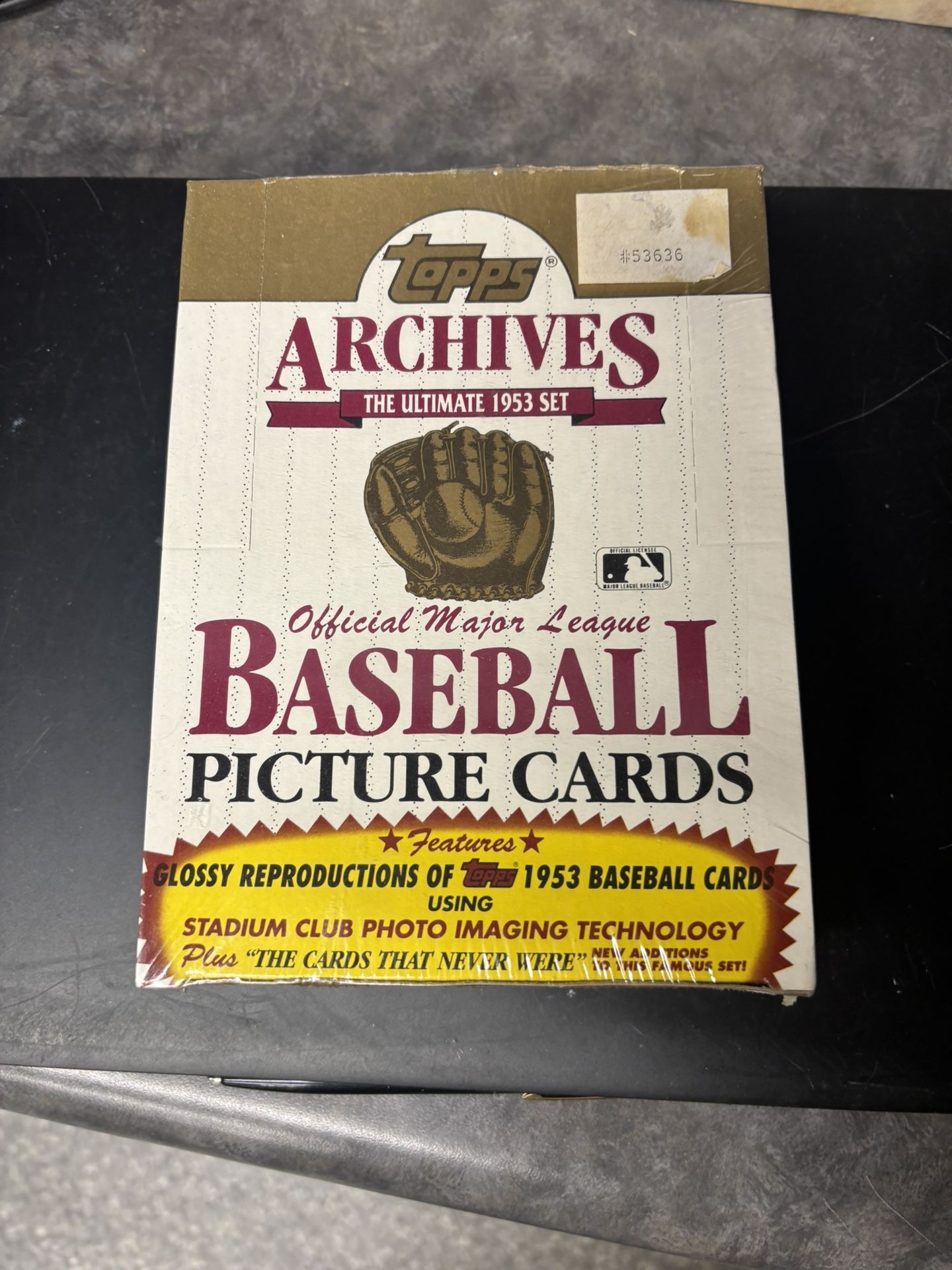1991 Topps 1953 Baseball Card Archives Box Unopened Factory Sealed
