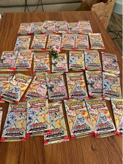Pokemon prismatic evolution booster packs
