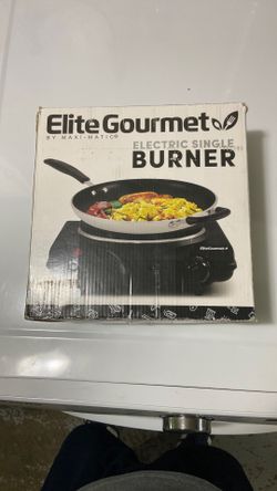 Electric single burner