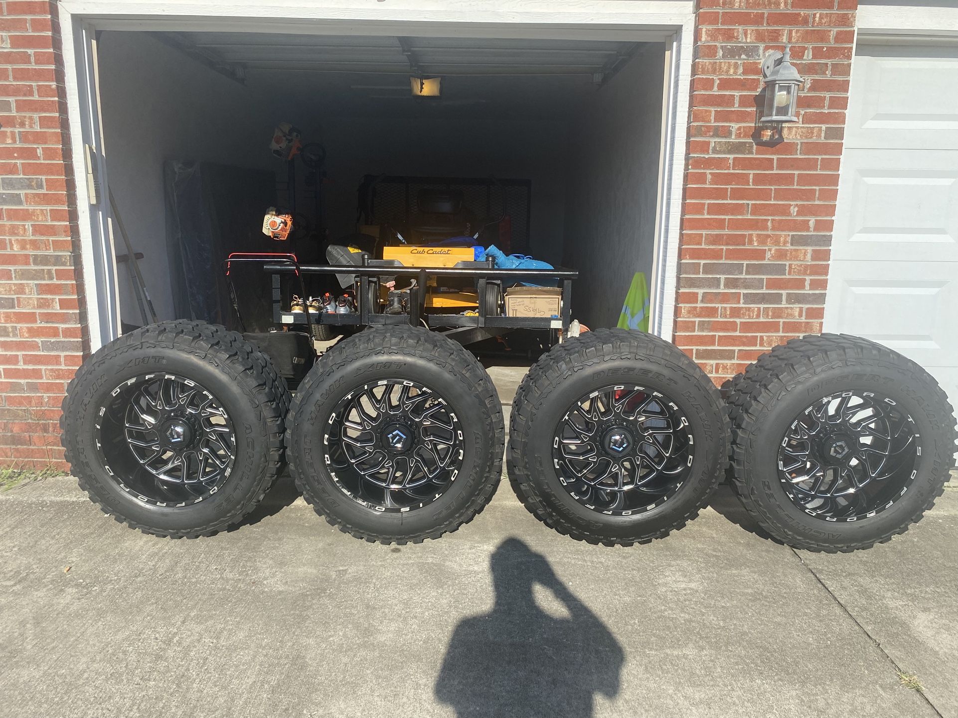 Tis Off Road Rims 20”x10 And Tires 35x12.50 R50