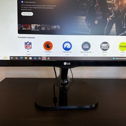 LG 24M47H -P 24” Full HD 1080p Monitor With HDMI And VGA I Put