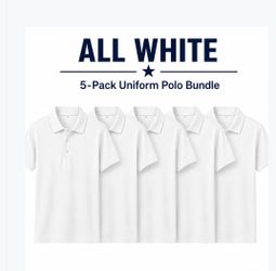 White Polo Shirts Brand New never Worn
