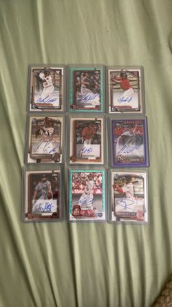 2024-2025 Bowman Chrome , Topps Chrome Autos, Numbered