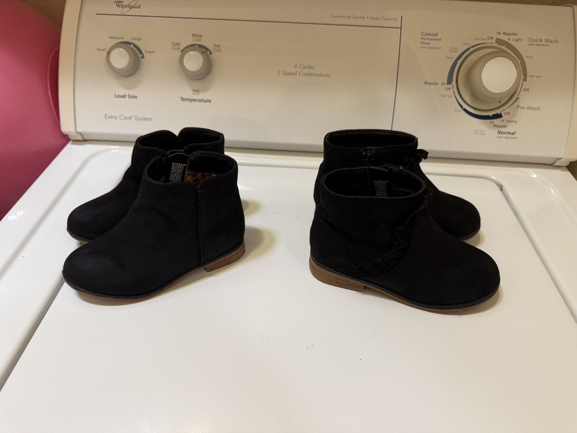Toddler Girl’s Black Boots