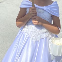 Flower Girl Dress 6-7 Years Old 