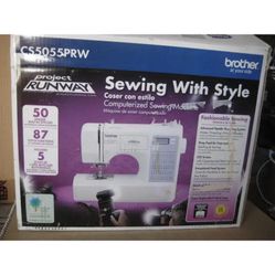 Brother Computerized Sewing Machine Project Runway Limited Edition NIB CS5055PRW