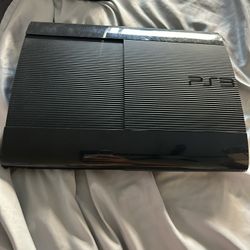 PS3 Super Slim Great Condition Comes With Lots Of Games And Controller All Wires Included