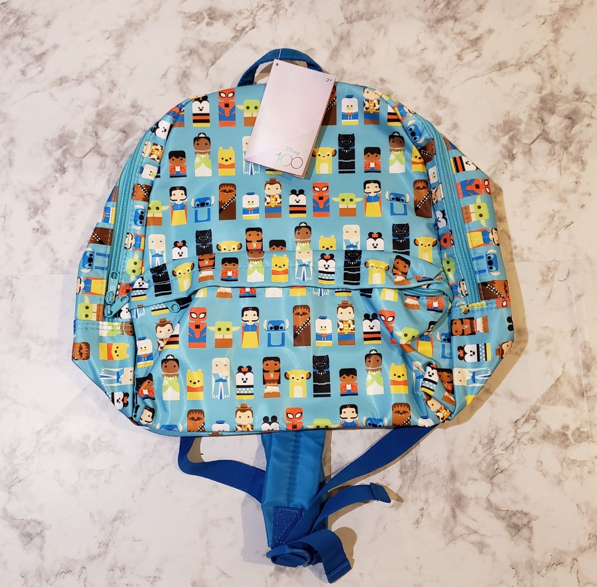 Disney Kids 14” Backpack Disney/Pixar 100 Celebration