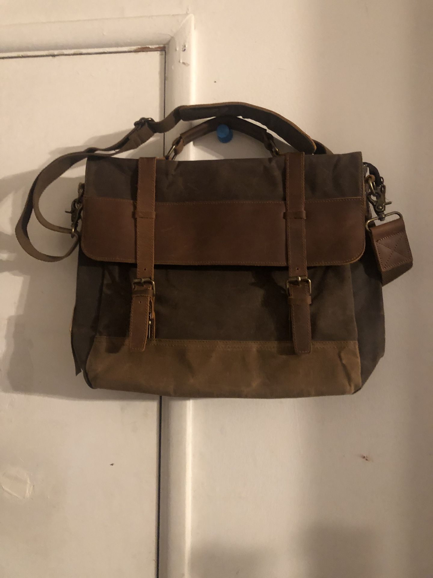 Nanificent  Brown Messenger Bag