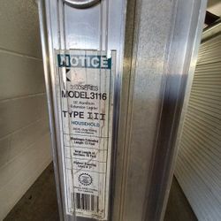 16 Feet  Aluminum  Ladder