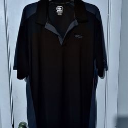 👔🔥 OGIO PERFORMANCE COLLARED SHIRT – BLACK/GREY – MEN’S 2XL – ATHLETIC STYLE 🔥👔