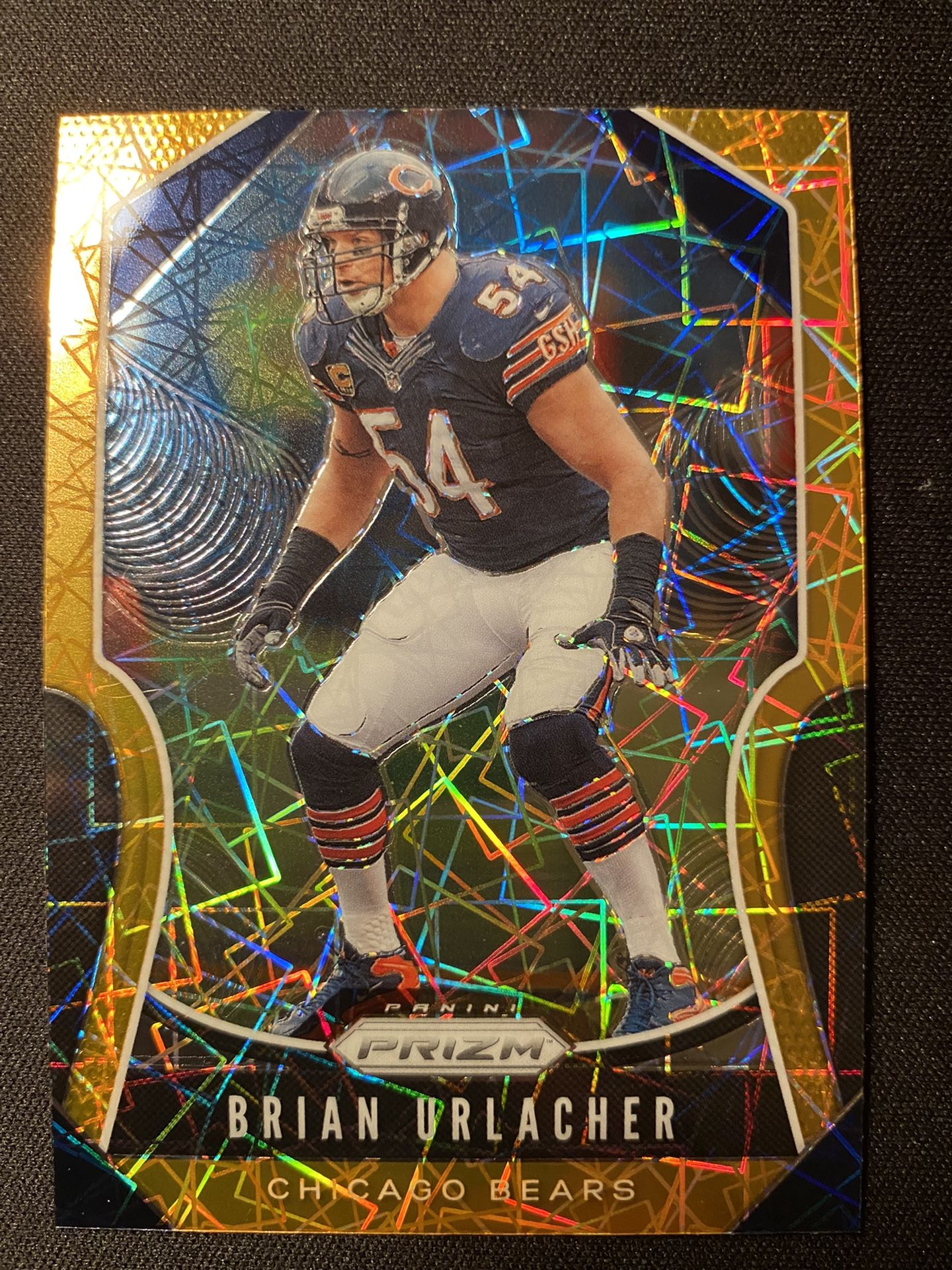 2019 Panini Prizm Football Brian Urlacher Orange Lazer #288