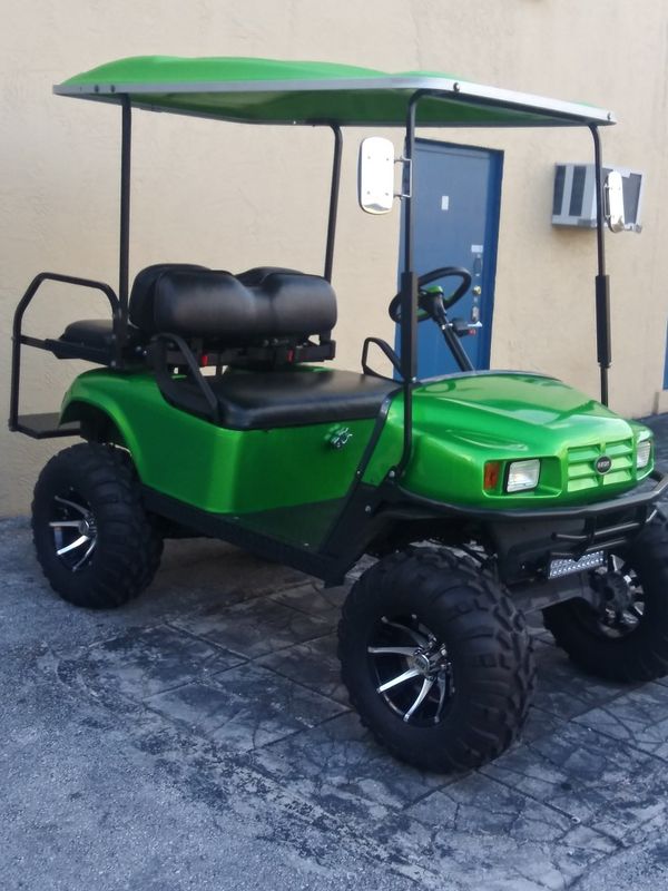 Lifted Gas Powered Golf Cart for Sale in Plantation, FL OfferUp