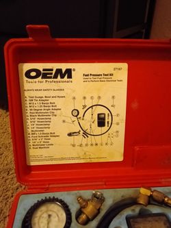 OEM 27167 Fuel Pressure Test Kit