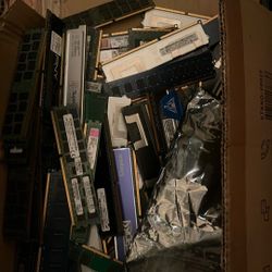 Lot Of 50 Pcs Of Untested Ram Memory For Gold Extraction