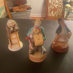 Art, Collectables  , New  Musical 🎵  Wind Up  Porcelain  Art Sculptures  