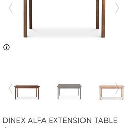 Extendable Dining Table (Scandinavian Design)