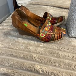 Woman Heels Mexican Artesians