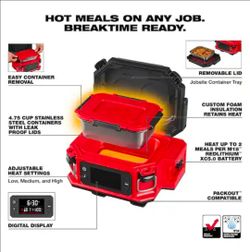 M18 lunch box warmer NO LOWBALLERS Please, Milwaukee packout New RELEASE, New, Financing Available