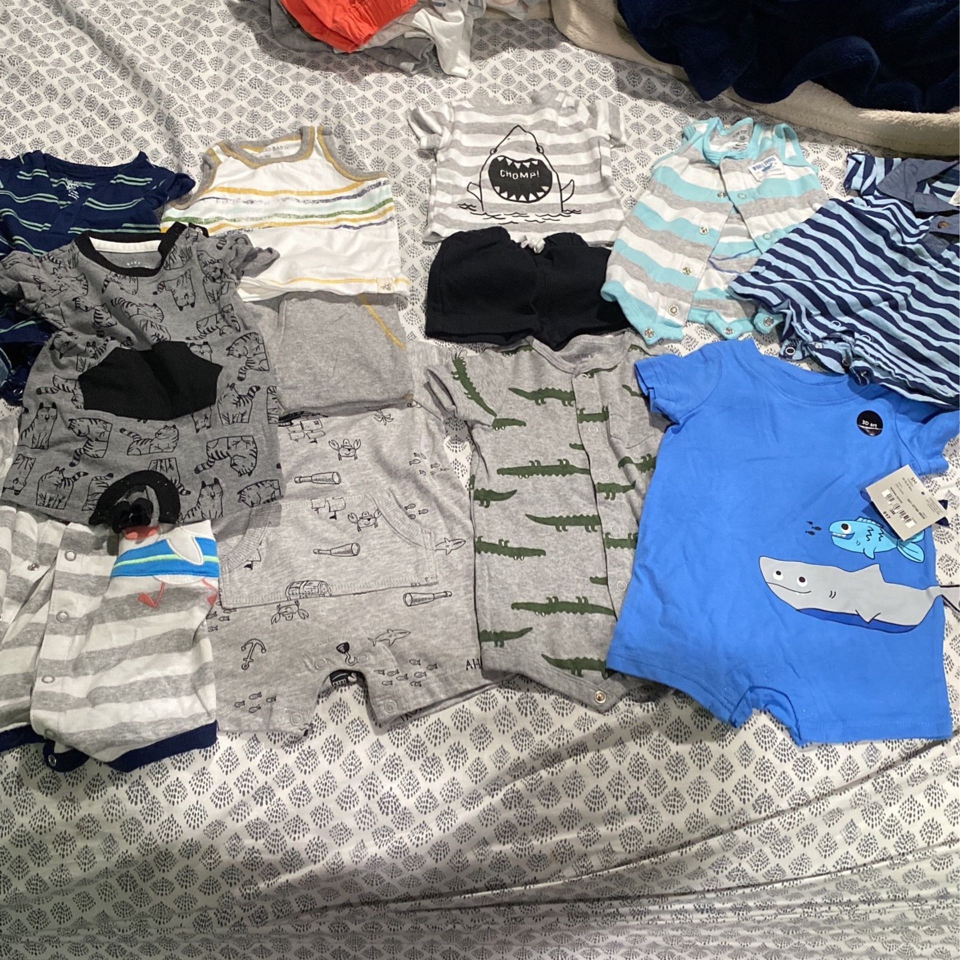 Newborn & 3 Month Boy Clothes