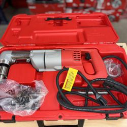 Milwaukee 7 Amp Corded 1/2 in. Corded Right-Angle Drill Kit with Hard Case