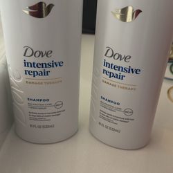 dove shampoo and conditioner 