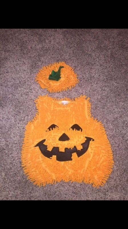 Pumpkin Costume 0-12M